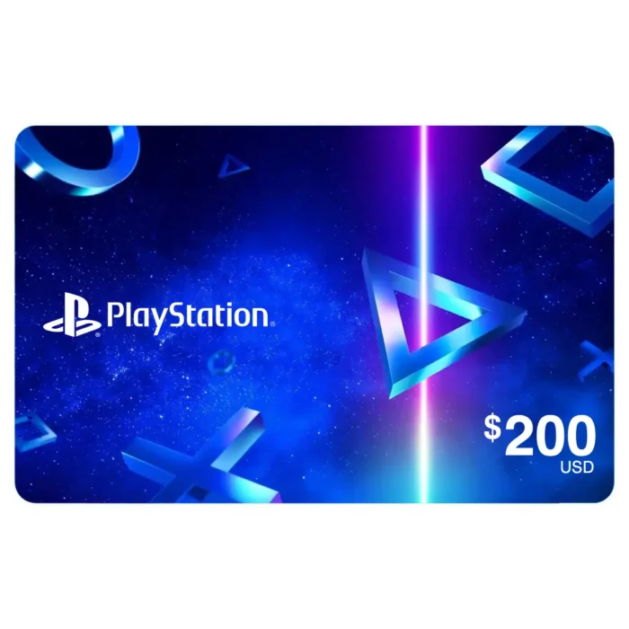 $200 PlayStation Gift Card – Add Funds to PSN Wallet for Game Downloads