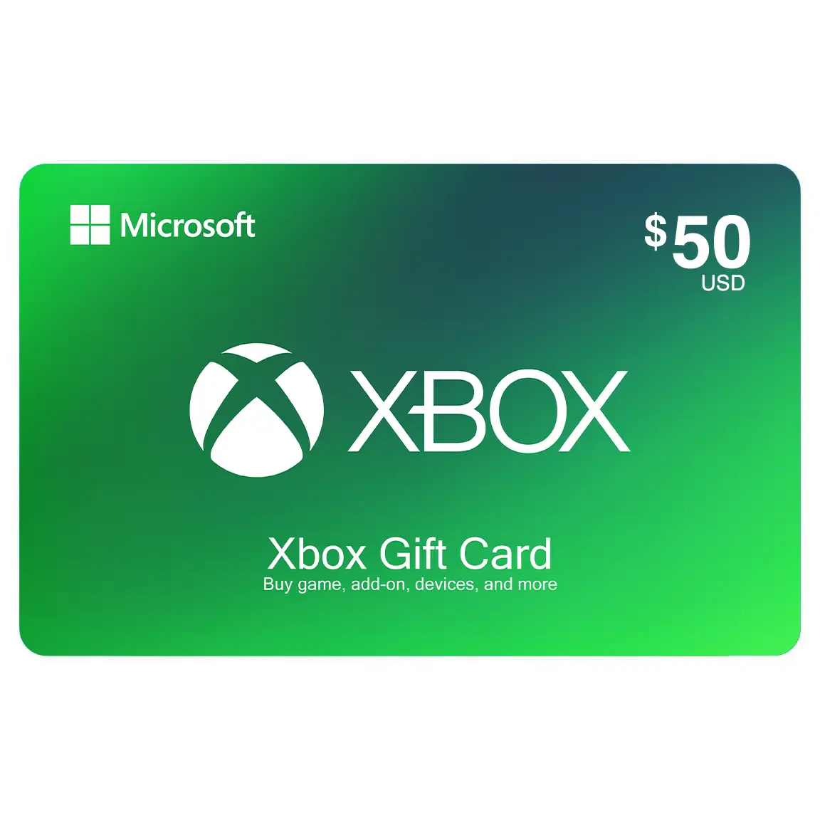 $50 Xbox Gift Card - Unlock Games and More