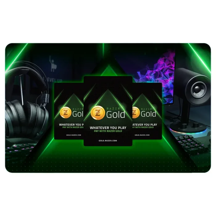 Razer Gold Gift Card – Instant Digital Delivery for Gaming Credits